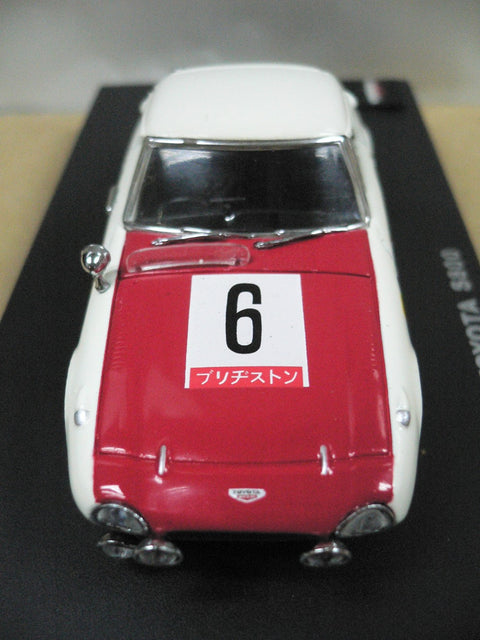 KYOSHO 1/43 TOYOTA SPORTS S800 '67 FUJI 24H #6 (03092B) (01952) (PIU)