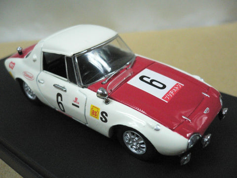 KYOSHO 1/43 TOYOTA SPORTS S800 '67 FUJI 24H #6 (03092B) (01952) (PIU)