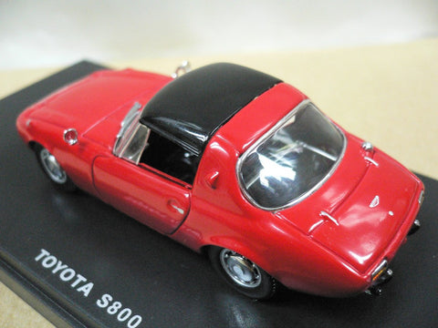 KYOSHO 1/43 TOYOTA SPORTS S800 RED (03091R) (01949) (PIU)
