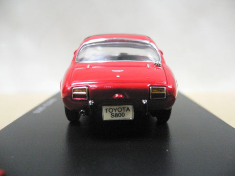 KYOSHO 1/43 TOYOTA SPORTS S800 RED (03091R) (01949) (PIU)