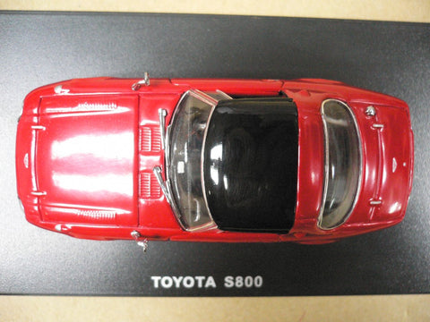 KYOSHO 1/43 TOYOTA SPORTS S800 RED (03091R) (01949) (PIU)