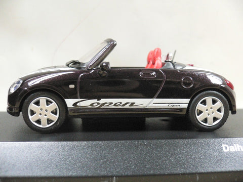 KYOSHO JCOLLECTION 1/43 DAIHATSU COPEN 2006 PURPLE WITH WHITE STRIPE (JC30082PP) (10457) (PIU/P74-80)