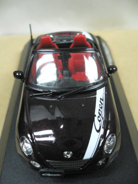 KYOSHO JCOLLECTION 1/43 DAIHATSU COPEN 2006 PURPLE WITH WHITE STRIPE (JC30082PP) (10457) (PIU/P74-80)