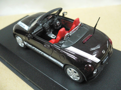KYOSHO JCOLLECTION 1/43 DAIHATSU COPEN 2006 PURPLE WITH WHITE STRIPE (JC30082PP) (10457) (PIU/P74-80)