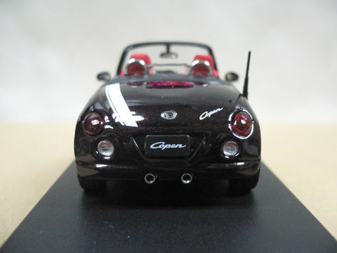 KYOSHO JCOLLECTION 1/43 DAIHATSU COPEN 2006 PURPLE WITH WHITE STRIPE (JC30082PP) (10457) (PIU/P74-80)