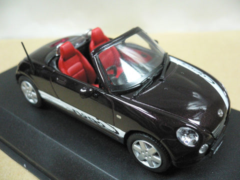 KYOSHO JCOLLECTION 1/43 DAIHATSU COPEN 2006 PURPLE WITH WHITE STRIPE (JC30082PP) (10457) (PIU/P74-80)