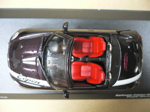 KYOSHO JCOLLECTION 1/43 DAIHATSU COPEN 2006 PURPLE WITH WHITE STRIPE (JC30082PP) (10457) (PIU/P74-80)