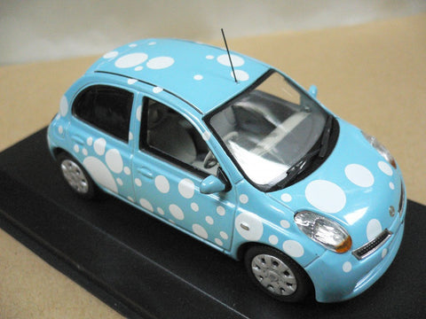 KYOSHO JCOLLECTION 1/43 NISSAN MARCH BUBBLE VERSION BLUE (JC18003BB) (10470) (PIU/P88-65)