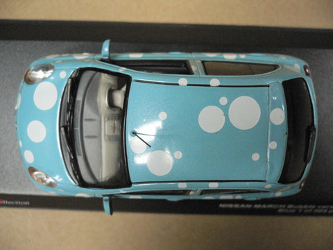 KYOSHO JCOLLECTION 1/43 NISSAN MARCH BUBBLE VERSION BLUE (JC18003BB) (10470) (PIU/P88-65)