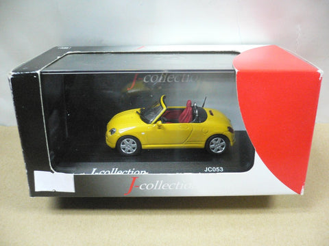 JCOLLECTION 1/43 DAIHATSU COPEN YELLOW (JC053) (20053) (PIU/P74-80)