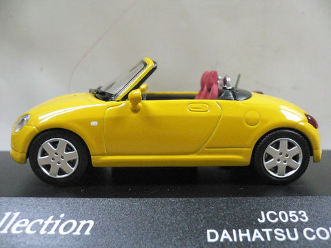JCOLLECTION 1/43 DAIHATSU COPEN YELLOW (JC053) (20053) (PIU/P74-80)