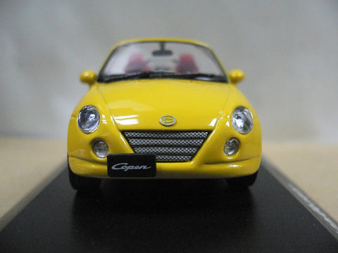 JCOLLECTION 1/43 DAIHATSU COPEN YELLOW (JC053) (20053) (PIU/P74-80)