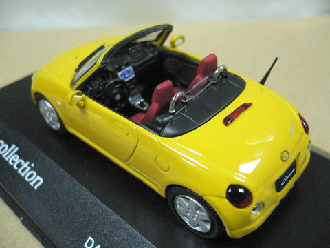 JCOLLECTION 1/43 DAIHATSU COPEN YELLOW (JC053) (20053) (PIU/P74-80)