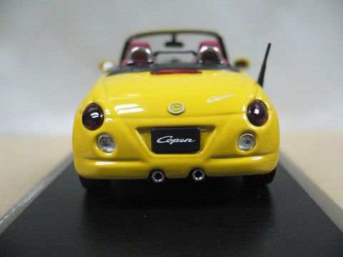 JCOLLECTION 1/43 DAIHATSU COPEN YELLOW (JC053) (20053) (PIU/P74-80)