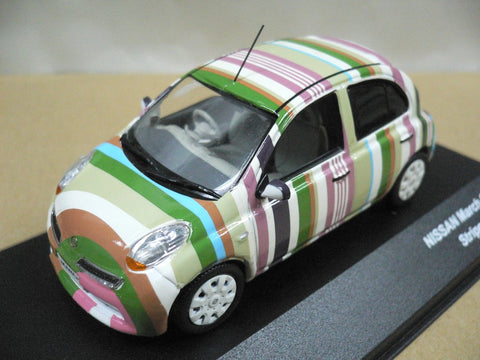 JCOLLECTION 1/43 NISSAN MARCH STRIPE VERSION STRIPE (JC211) (20240) (PIU/P88-65)