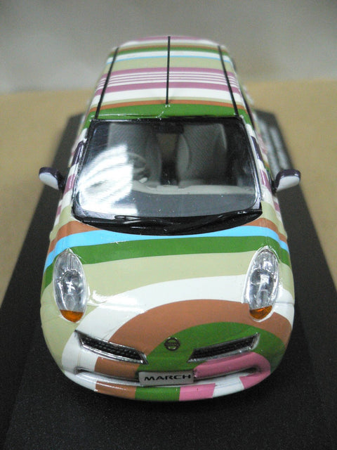 JCOLLECTION 1/43 NISSAN MARCH STRIPE VERSION STRIPE (JC211) (20240) (PIU/P88-65)