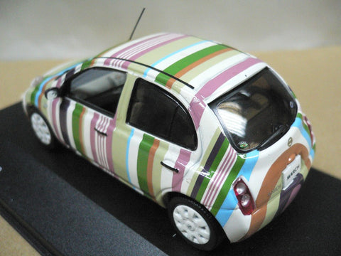 JCOLLECTION 1/43 NISSAN MARCH STRIPE VERSION STRIPE (JC211) (20240) (PIU/P88-65)