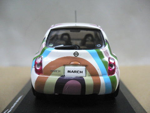JCOLLECTION 1/43 NISSAN MARCH STRIPE VERSION STRIPE (JC211) (20240) (PIU/P88-65)