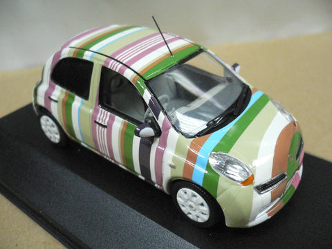 JCOLLECTION 1/43 NISSAN MARCH STRIPE VERSION STRIPE (JC211) (20240) (PIU/P88-65)