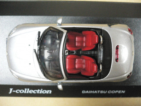 JCOLLECTION 1/43 DAIHATSU COPEN SILVER (JC30087S) (10095) (PIU/P74-80)