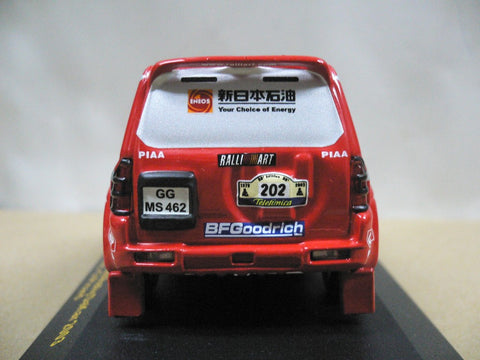 IXO 1/43 MITSUBISHI PAJERO 2nd RALLY DaKar 2003 J.P.FONTENAY G.PICARD #202 (RAM111) (30414) (PIU)