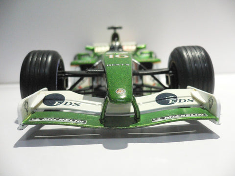 HOTWHEELS 1/18 JAGUAR R3 EDDIE IRVINE 2002 #16 (BUY)