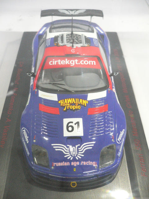 RED LINE 1/43 FERRARI F550 MARANELLO CIRTEK MOTORSPORT #61 RL053 (LM2005) (30053) (PAK)