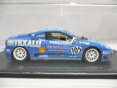 RED LINE 1/43 FERRARI F360 MODENA CHALLENGE 2003 #105 RLS01 (PAK)
