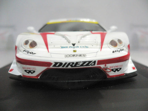 RED LINE EBBRO 1/43 MACH-GO FERRARI DUNLOP #10 SUPER GT 300 2005 WHITE (43745) (PAK)