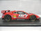 RED LINE EBBRO 1/43 JIM GAINER FERRARI DUNLOP #11 SUPER GT 300 2005 RED (43744) (PAK)