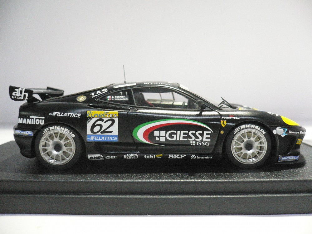 Miniature BBR Ferrari F360 N/GT - Fia GT Monza 2001, échelle 1/43?