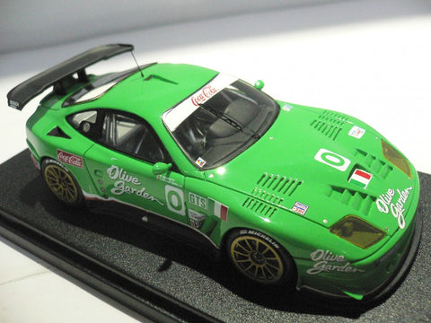 AG MODELS 1/43 OLIVE GARDEN FERRARI 550 MARANELLO LAGUNA SECA 2002 #0 (AG002)