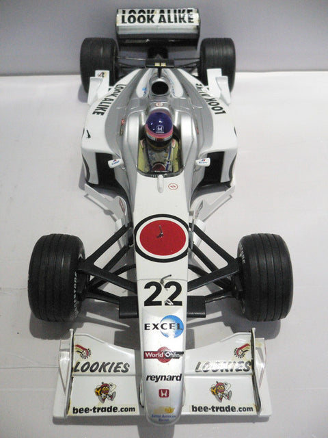 MINICHAMPS 1/18 BAR 02 HONDA 2000 J. Villeneuve #22 (BUY)
