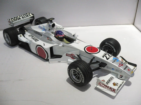 MINICHAMPS 1/18 BAR 02 HONDA 2000 J. Villeneuve #22 (BUY)