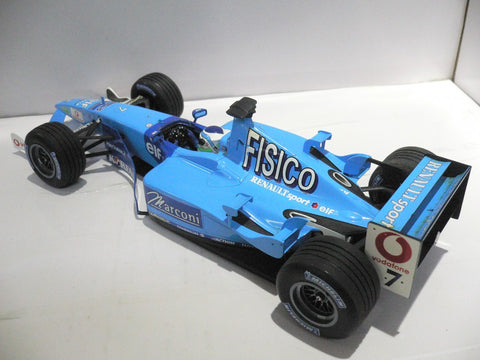 MINICHAMPS 1/18 BENETTON RENAULT B201 2001 #7 (BUY)