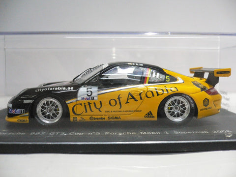 SPARK 1/43 PORSCHE 997 GT3 CUP PORSCHE MOBIL 1 SUPERCUP 2008 #5