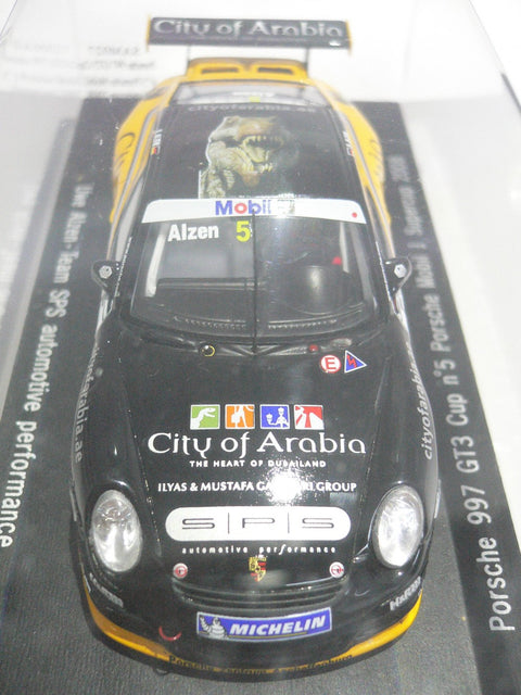 SPARK 1/43 PORSCHE 997 GT3 CUP PORSCHE MOBIL 1 SUPERCUP 2008 #5