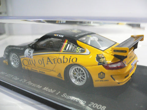 SPARK 1/43 PORSCHE 997 GT3 CUP PORSCHE MOBIL 1 SUPERCUP 2008 #5