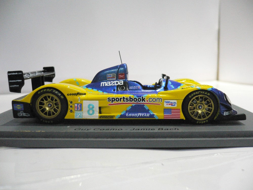 Spark 1/43 - Courage-Mazda C65 N°8, Mid-Ohio 2005, Miniature Résine