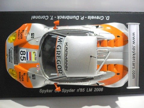 SPARK 1/43 SPYKER C8 SPYDER LM 2006 #85 (90319) (PIU106)