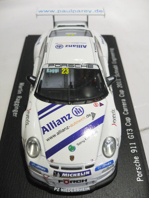SPARK 1/43 PORSCHE 911 GT3 CUP CARRERA CUP 2011 SCHNABL ENGINEERING (CK999351) (PIU110)