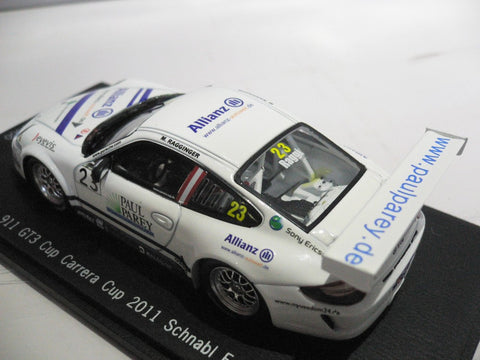 SPARK 1/43 PORSCHE 911 GT3 CUP CARRERA CUP 2011 SCHNABL ENGINEERING (CK999351) (PIU110)