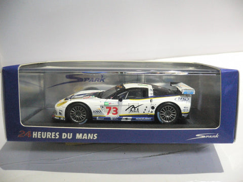 SPARK 1/43 CORVETTE C6-R LUC ALPHAND AVENTURES LM 2008 #73 (91489) (PIU190)