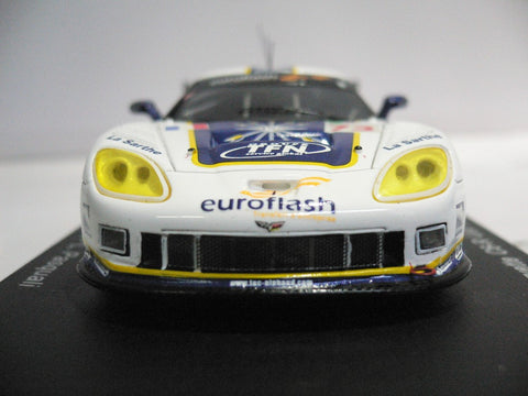 SPARK 1/43 CORVETTE C6-R LUC ALPHAND AVENTURES LM 2008 #73 (91489) (PIU190)
