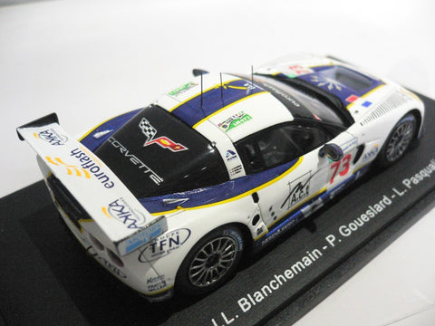 SPARK 1/43 CORVETTE C6-R LUC ALPHAND AVENTURES LM 2008 #73 (91489) (PIU190)