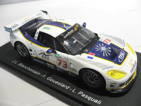 SPARK 1/43 CORVETTE C6-R LUC ALPHAND AVENTURES LM 2008 #73 (91489) (PIU190)