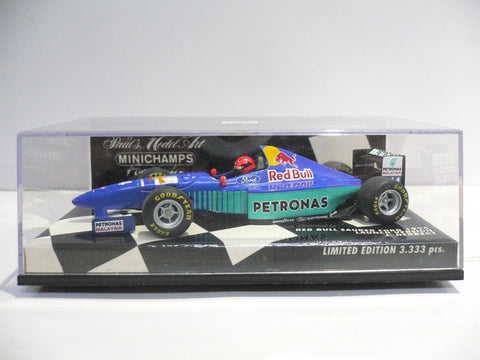 MINICHAMPS 1/43 RED BULL SAUBER FORD LAUNCH VERSION 1996 J.HERBERT #14 (430 960084) (01569) (BUY)