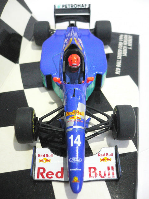 MINICHAMPS 1/43 RED BULL SAUBER FORD LAUNCH VERSION 1996 J.HERBERT #14 (430 960084) (01569) (BUY)