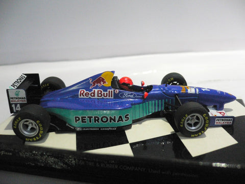 MINICHAMPS 1/43 RED BULL SAUBER FORD LAUNCH VERSION 1996 J.HERBERT #14 (430 960084) (01569) (BUY)