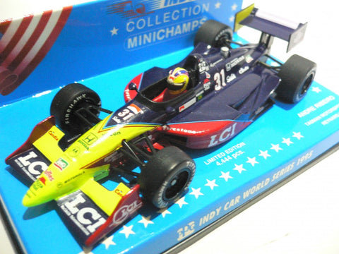 MINICHAMPS 1/43 REYNARD HONDA ANDRE RIBEIRO INDY CAR WORLD SERIES 1995 #31 (520 954331) (01874) (BUY)